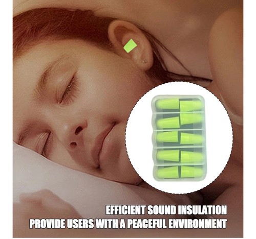 Green loop earplugs - earplugs, pairs