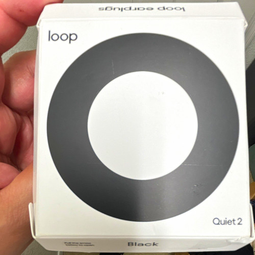 Loop quiet black silicone - quiet, 2