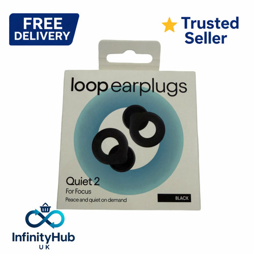 Loop quiet earplugs black - earplugs,