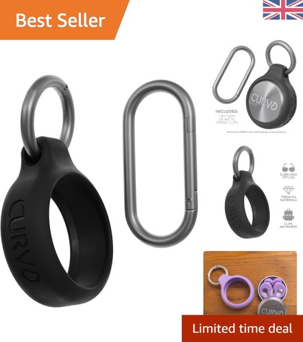 Aluminum earplug case clip - aluminum,